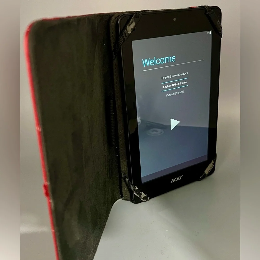 Acer Iconia One 7 B1-730HD Tablet - Reset To Factory- No Charger